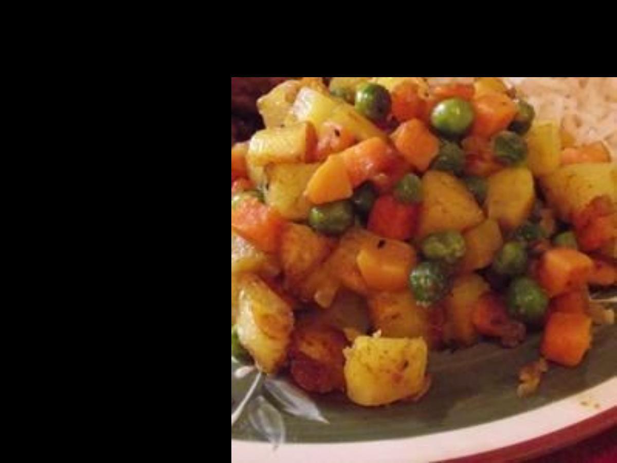 Indian Carrots, Peas, and Potatoes Healthy Recipe