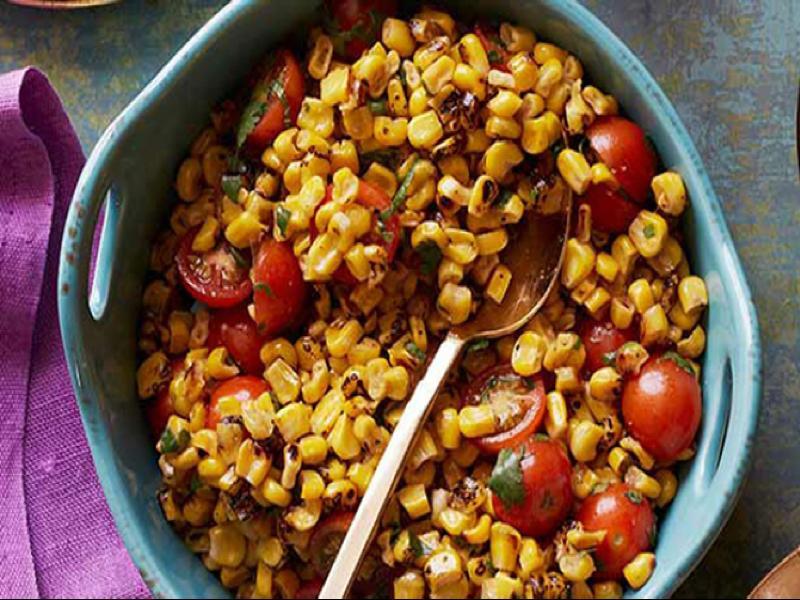 Indian Street Corn Salad Healthy Recipe