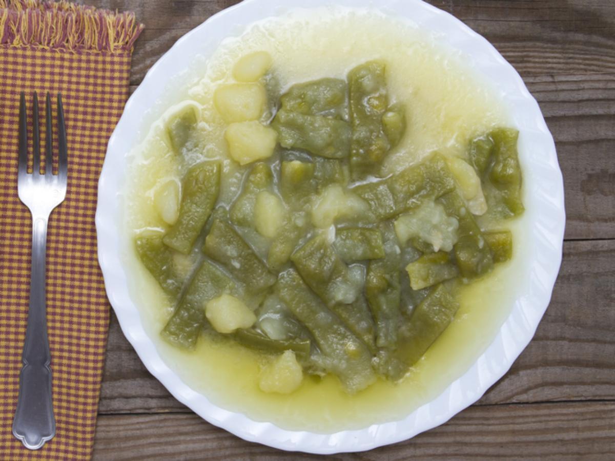 Italian Green Beans and Potatoes Healthy Recipe