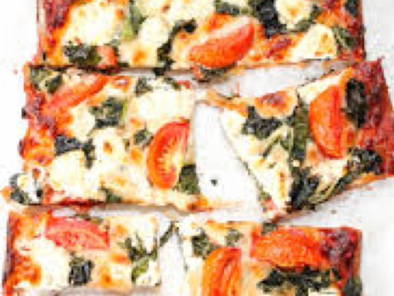 Kale and Goat Cheese Pizza Healthy Recipe