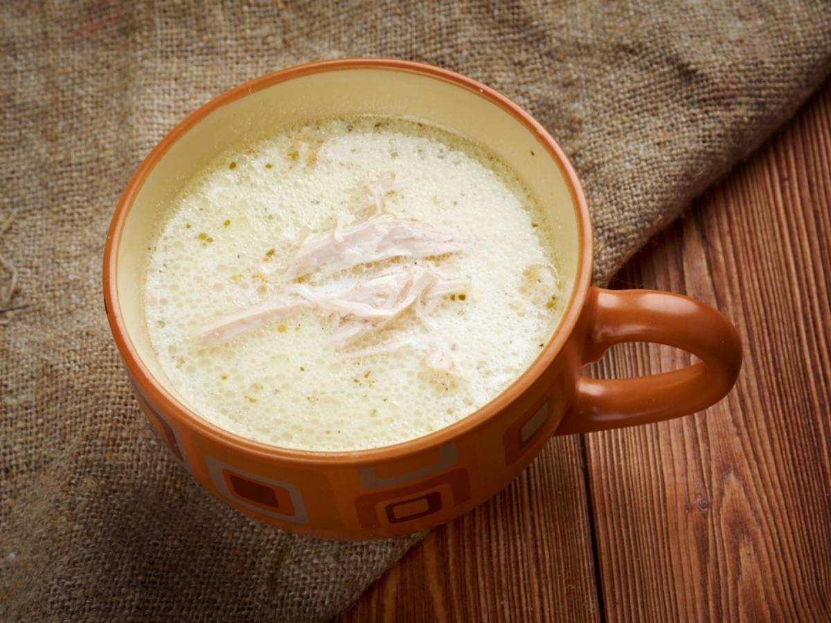 Keto Garlic Chicken Soup Healthy Recipe