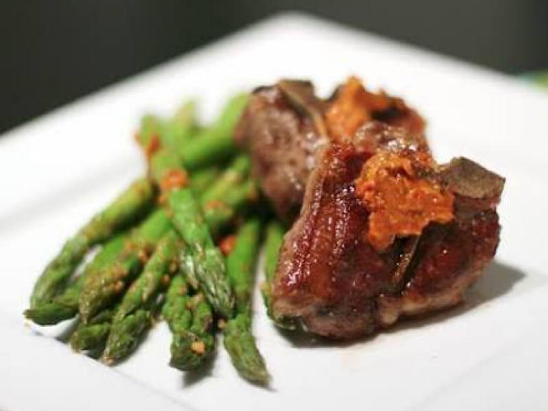 Lamb Chops with Sun-Dried Tomato Butter Healthy Recipe