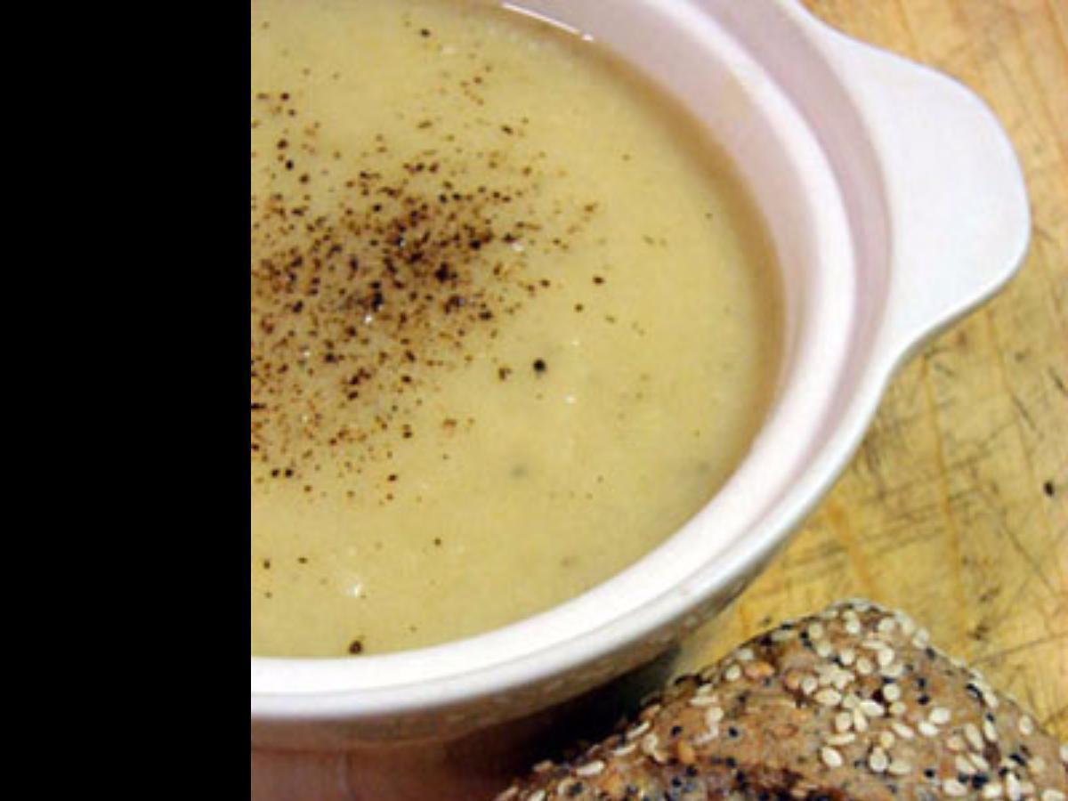 Leek, Potato, and Lentil soup Healthy Recipe