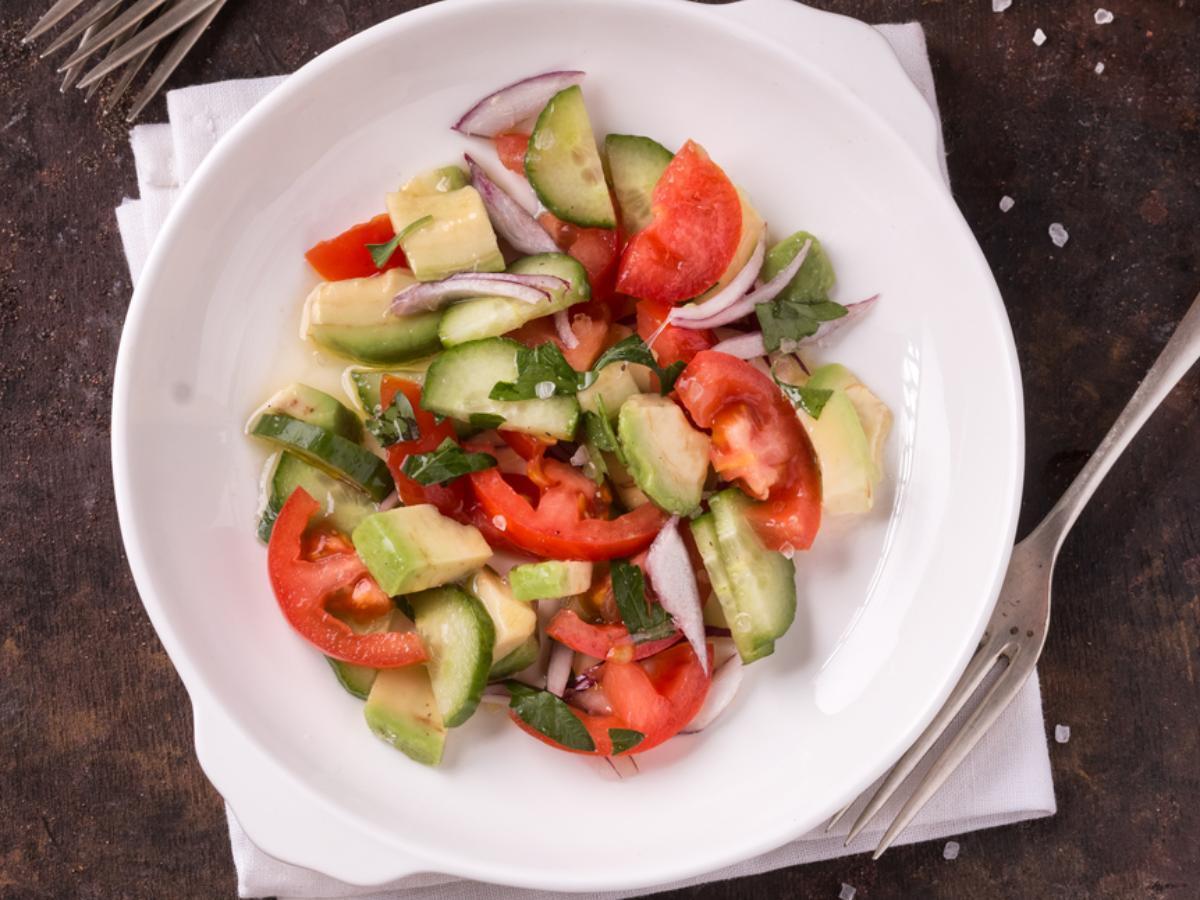 Lemon Avocado Salad Healthy Recipe