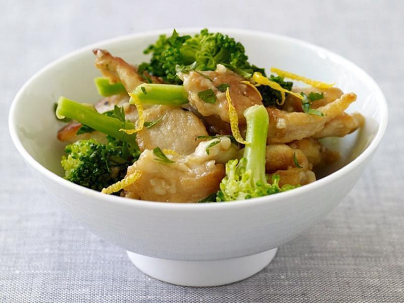 Lemon Chicken with Broccoli Healthy Recipe