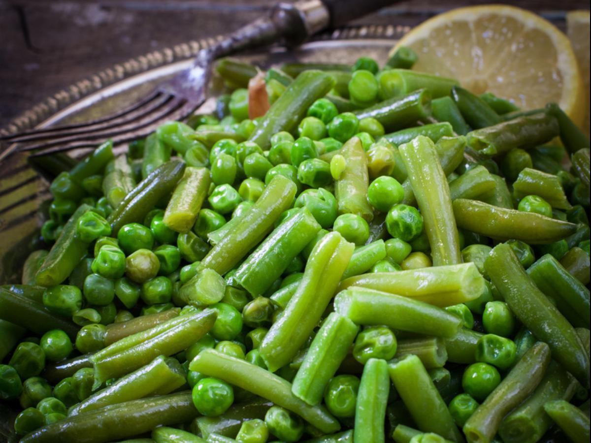 Lemony Green Beans and Peas Healthy Recipe