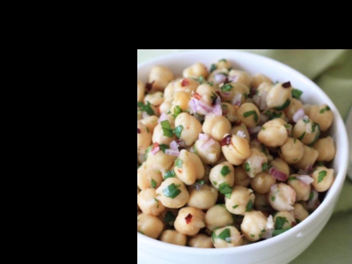 Lime Splashed Chickpea Salad  Healthy Recipe