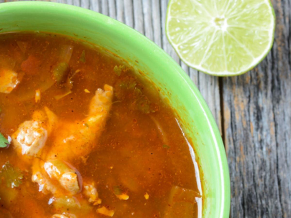 Low Carb Crockpot Mexican Chicken Soup Healthy Recipe