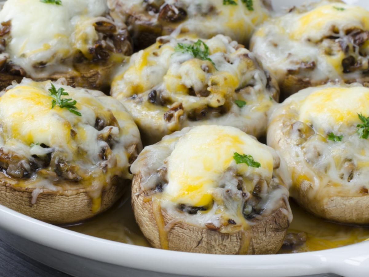 Low Carb Philly Cheese Steak Mushrooms Healthy Recipe
