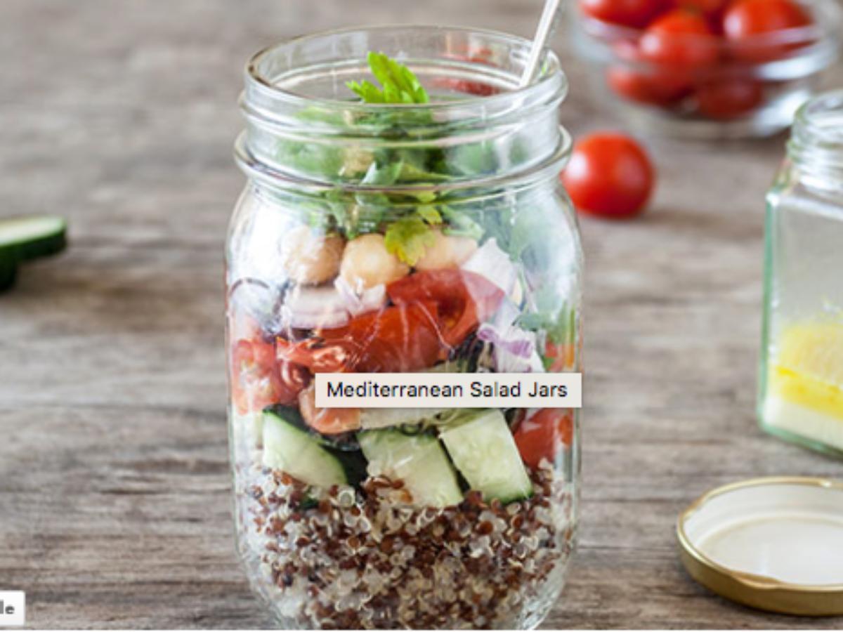Make Ahead Mediterranean Salad Healthy Recipe
