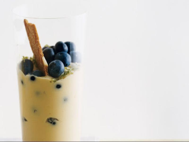 Mango Blueberry "Fool" Healthy Recipe