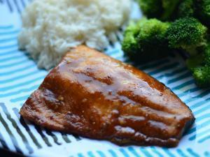 Maple Glazed Salmon Healthy Recipe