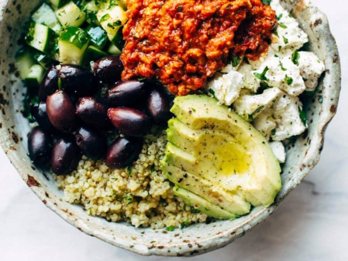 Mediterranean Quinoa Bowl Healthy Recipe