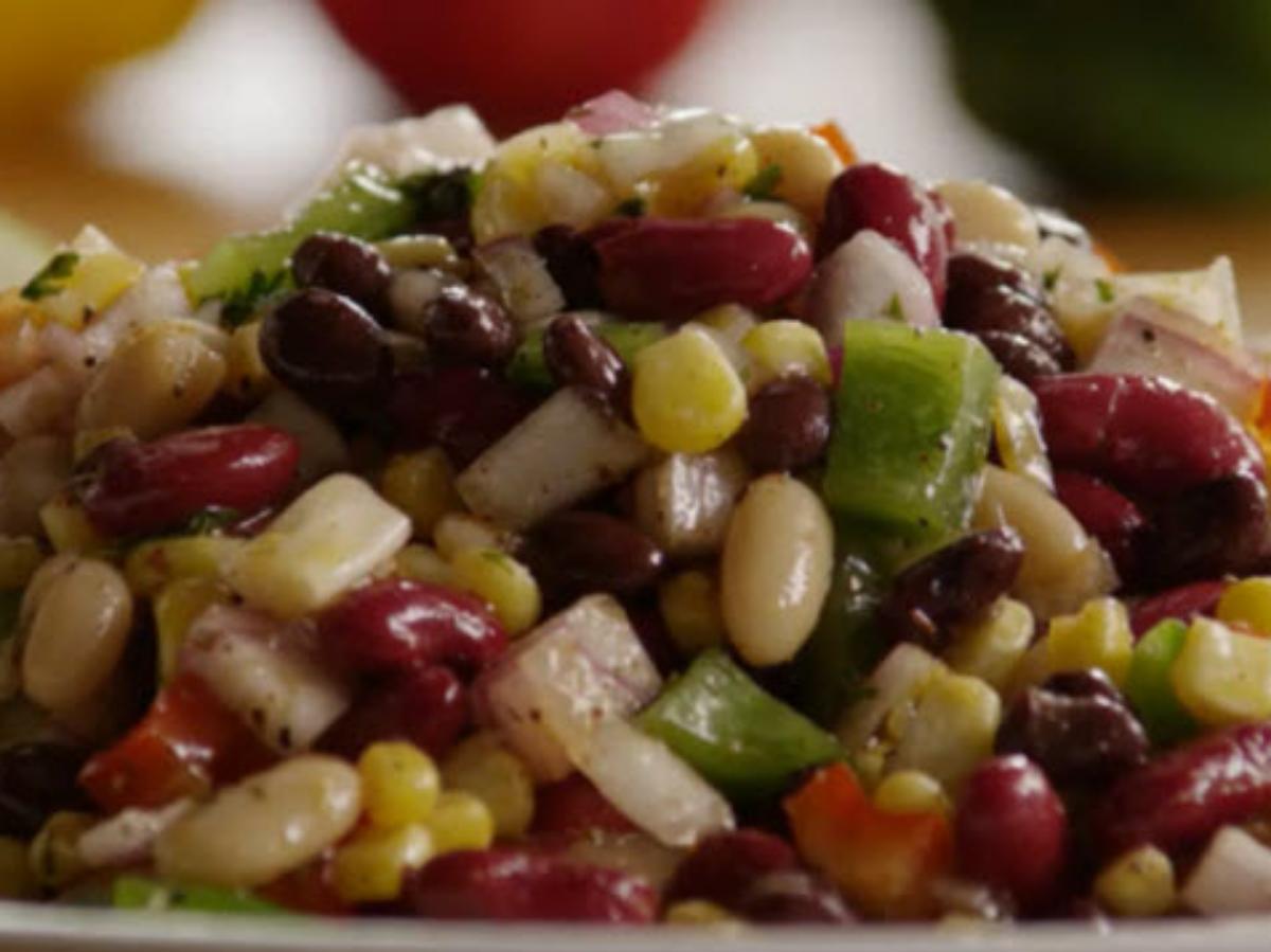 Mexican Bean Salad Healthy Recipe