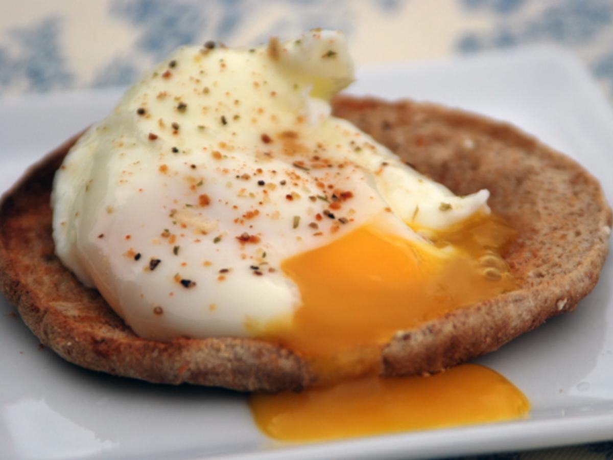 Microwave Poached Eggs Healthy Recipe