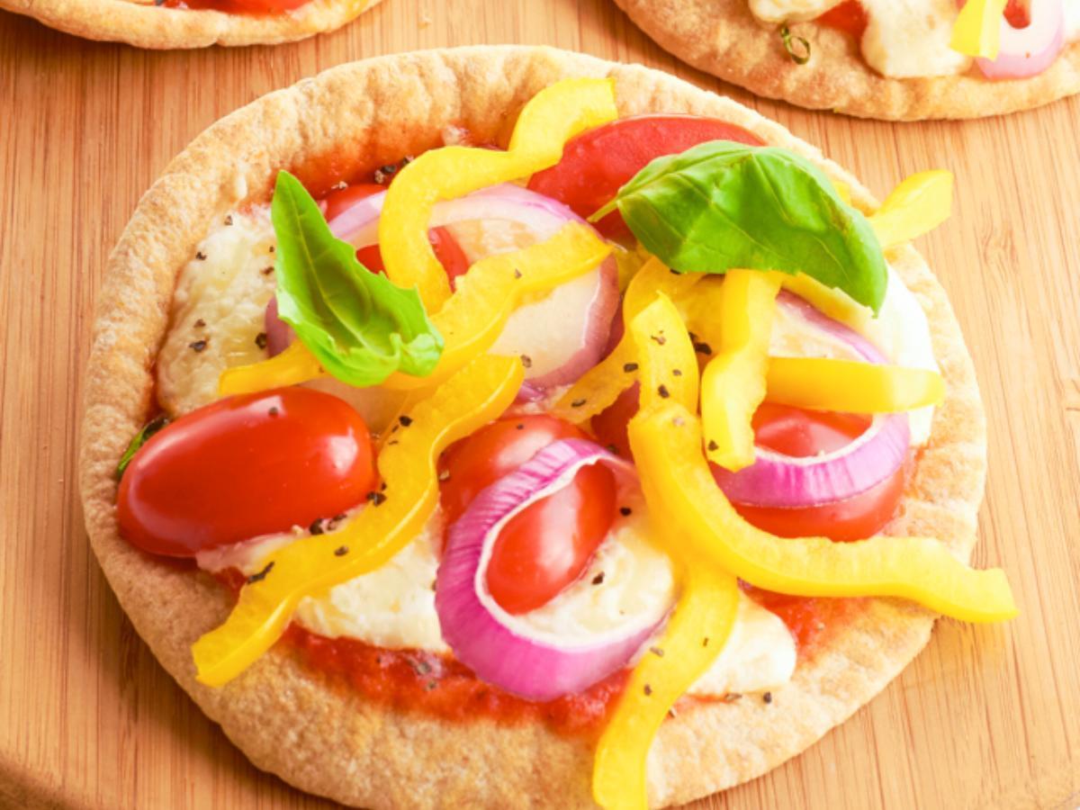 Mini Flatbread Pizza Healthy Recipe