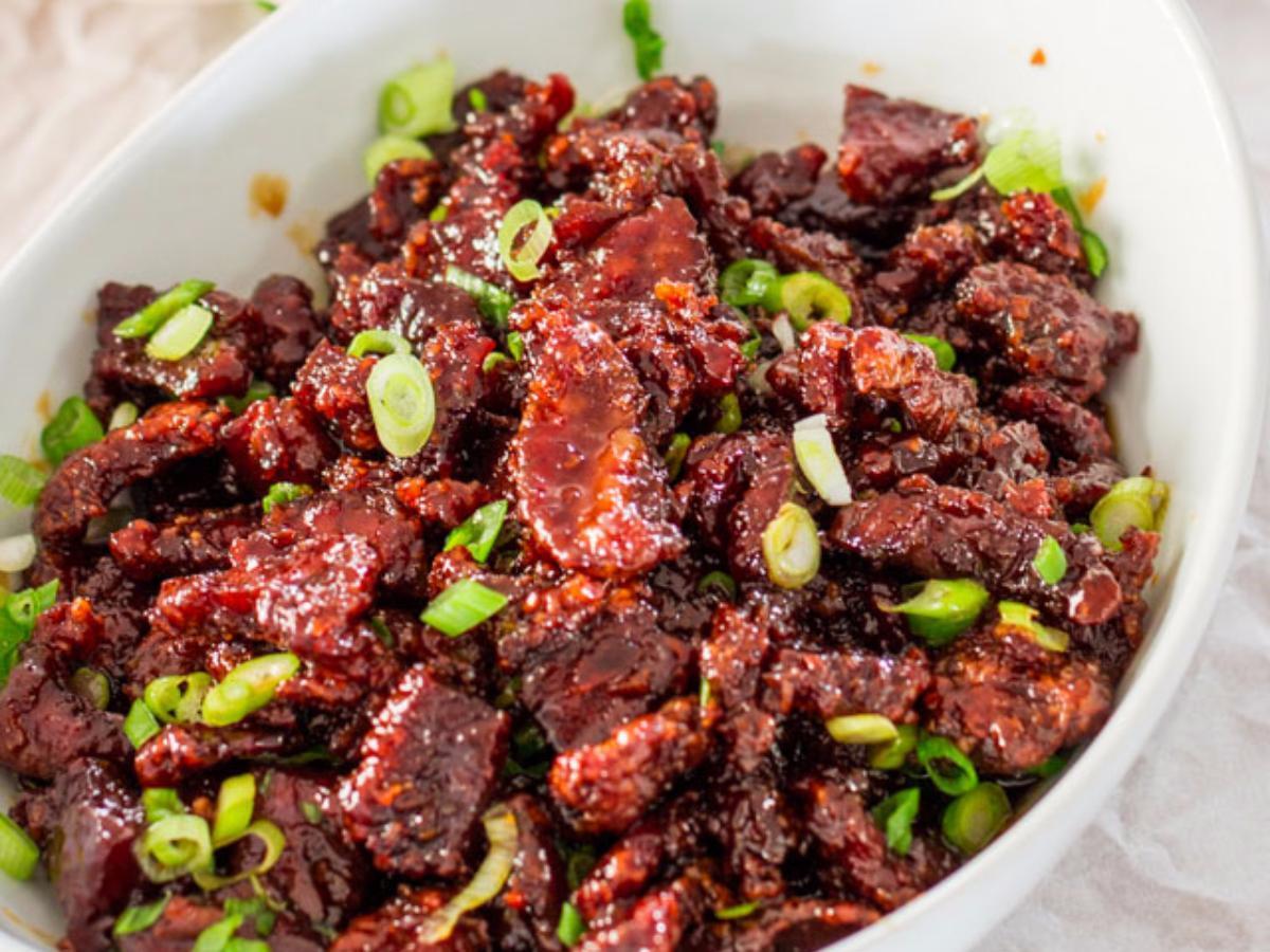 Mongolian Beef Healthy Recipe