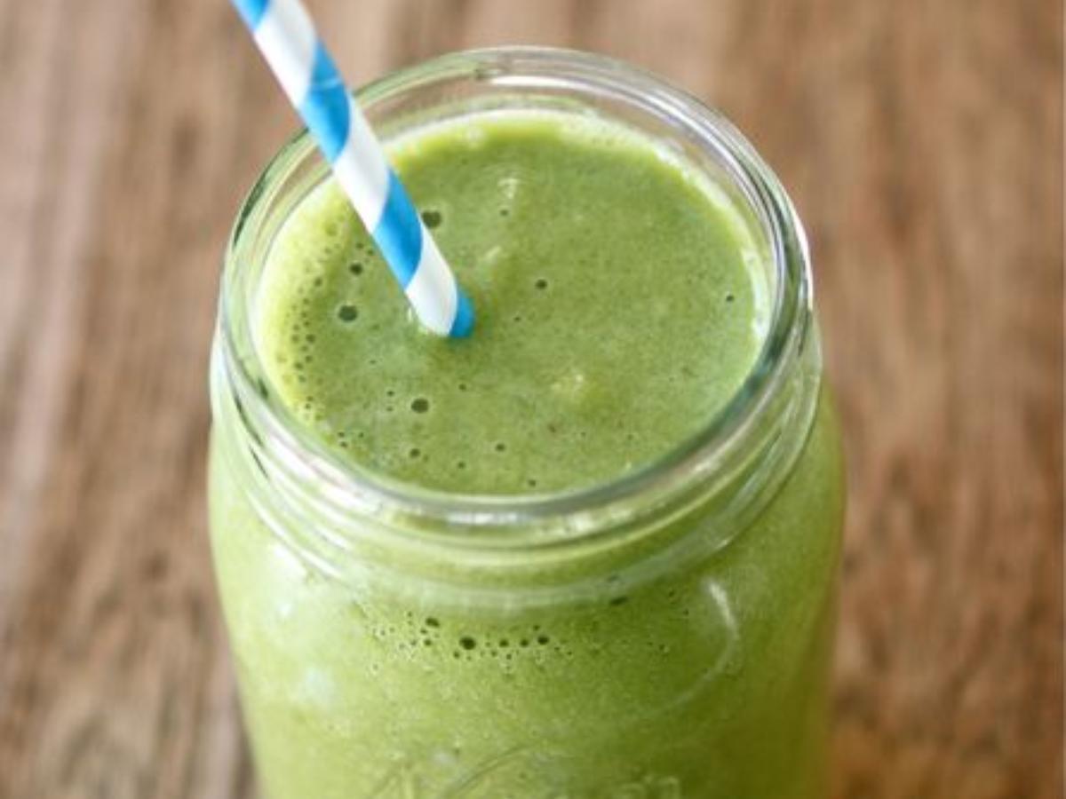 Morning Green Smoothie Healthy Recipe