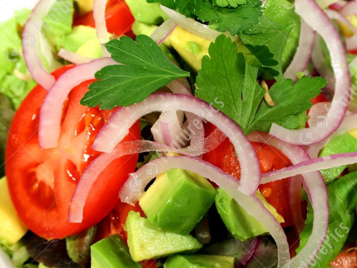Mushroom and Pepper Tossed Salad Healthy Recipe