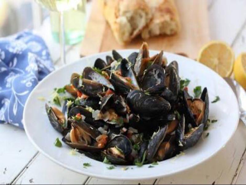 Mussels in White Wine Sauce Recipe Healthy Recipe