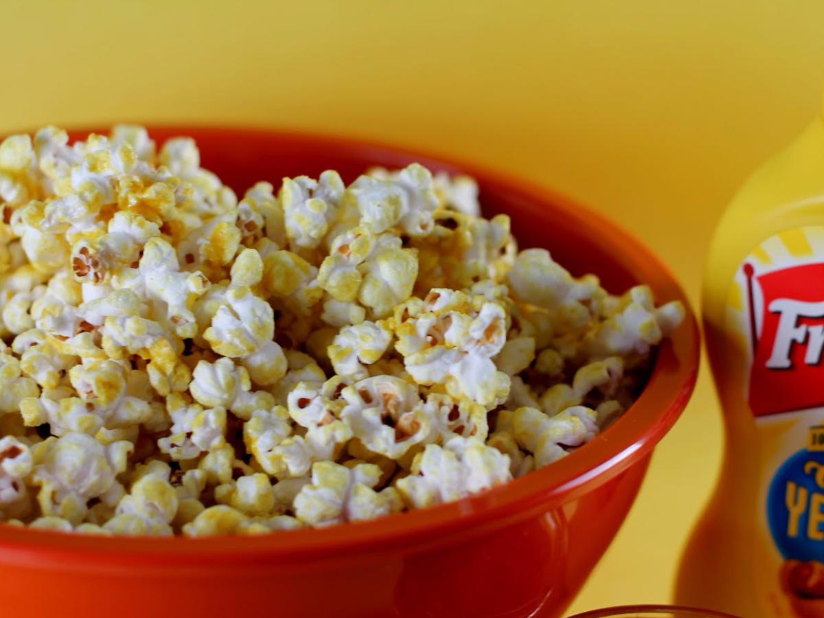 Mustard Popcorn Healthy Recipe