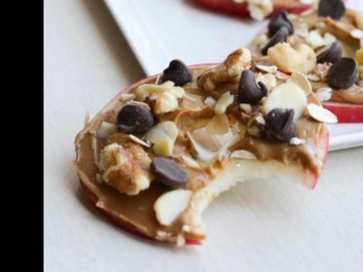No-Bake Apple "Cookies" Healthy Recipe