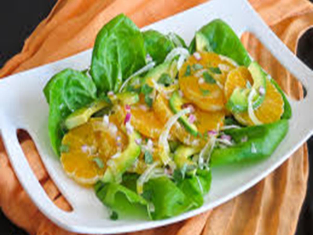 Orange, Fennel, and Avocado Salad Healthy Recipe