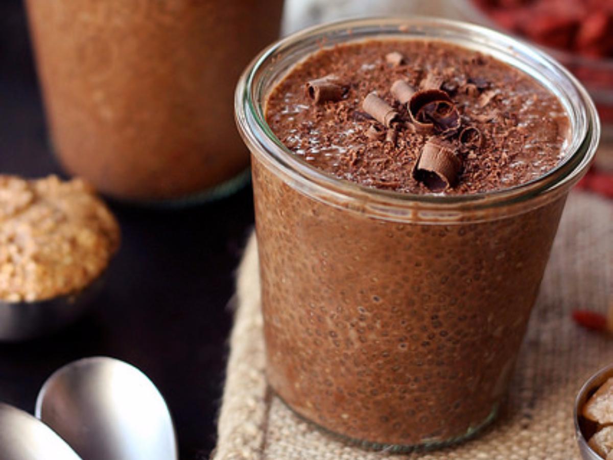 Overnight Cocoa Chia Pudding Healthy Recipe