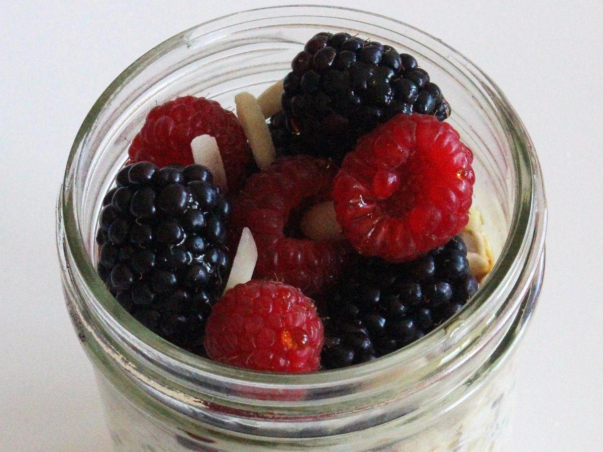 Overnight Fruity Oats Healthy Recipe