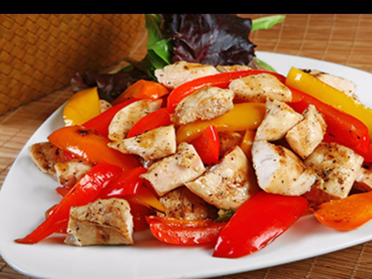 Paleo Chicken Pepper Stir-Fry Healthy Recipe