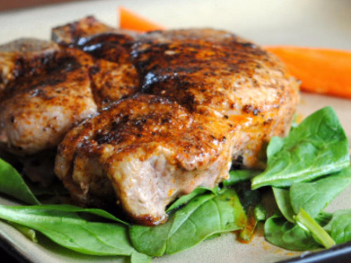 Pan Roasted Pork Chops Healthy Recipe
