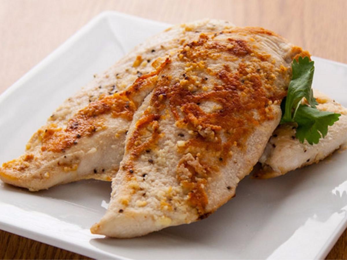 Parmesan-Crusted Chicken Breasts Healthy Recipe