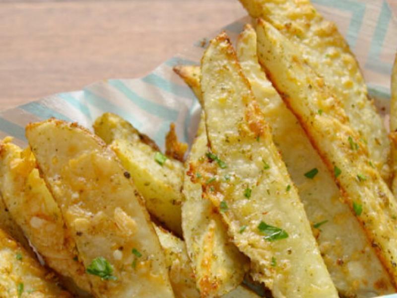 Parmesan Potato Wedges Healthy Recipe