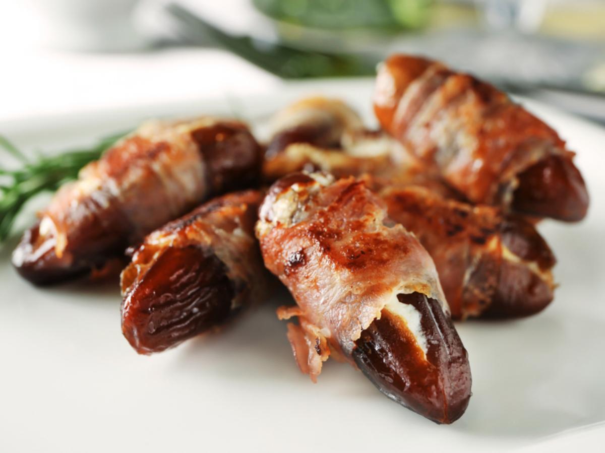 Parmesan-Stuffed Dates Wrapped in Bacon Healthy Recipe