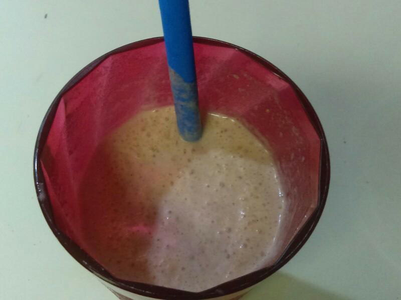 Peanut Butter and Strawberry Banana Smoothie Healthy Recipe