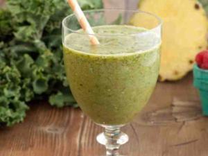 Pineapple Green Shake Healthy Recipe
