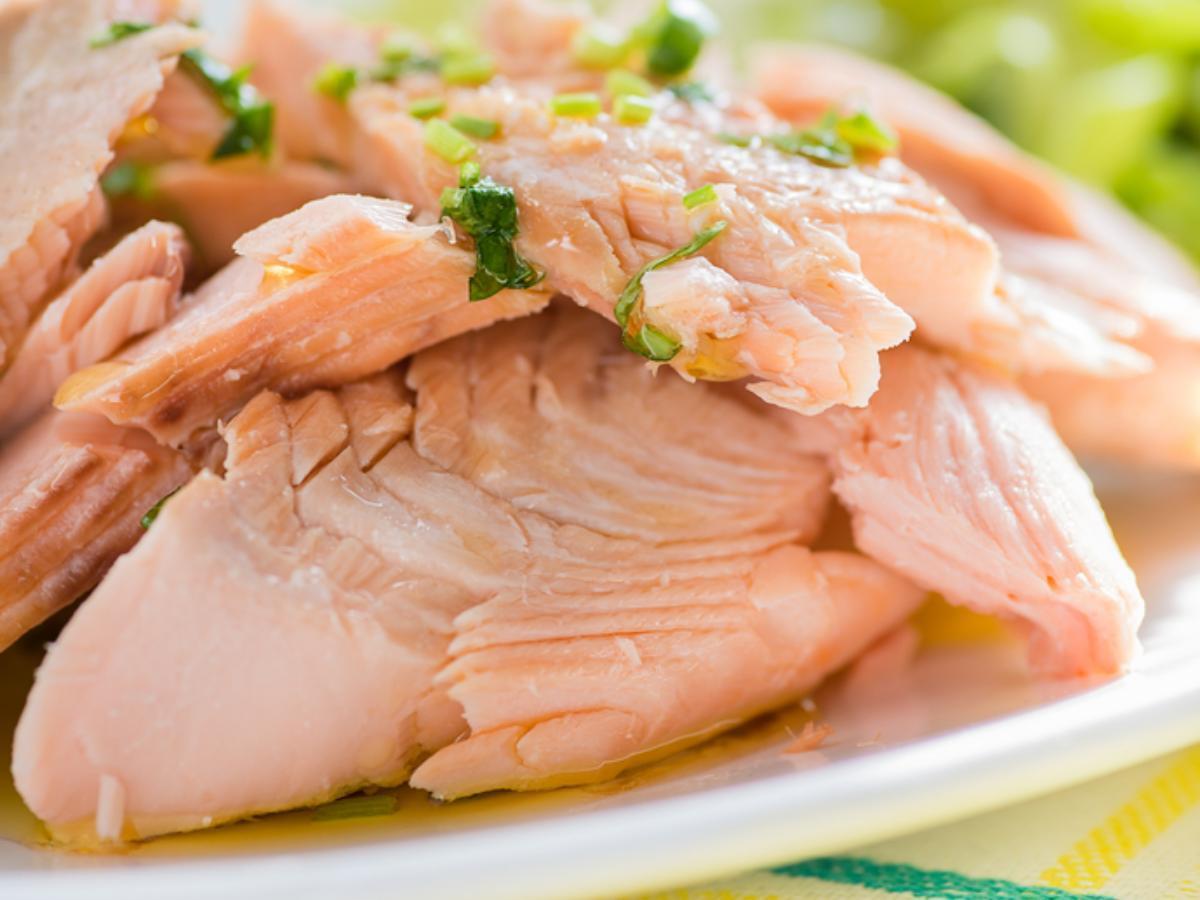 Poached Salmon Healthy Recipe
