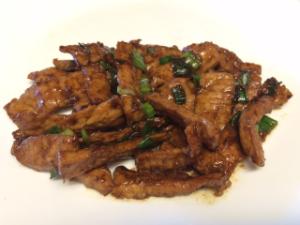 Pork Stir Fry with Green Onion Healthy Recipe