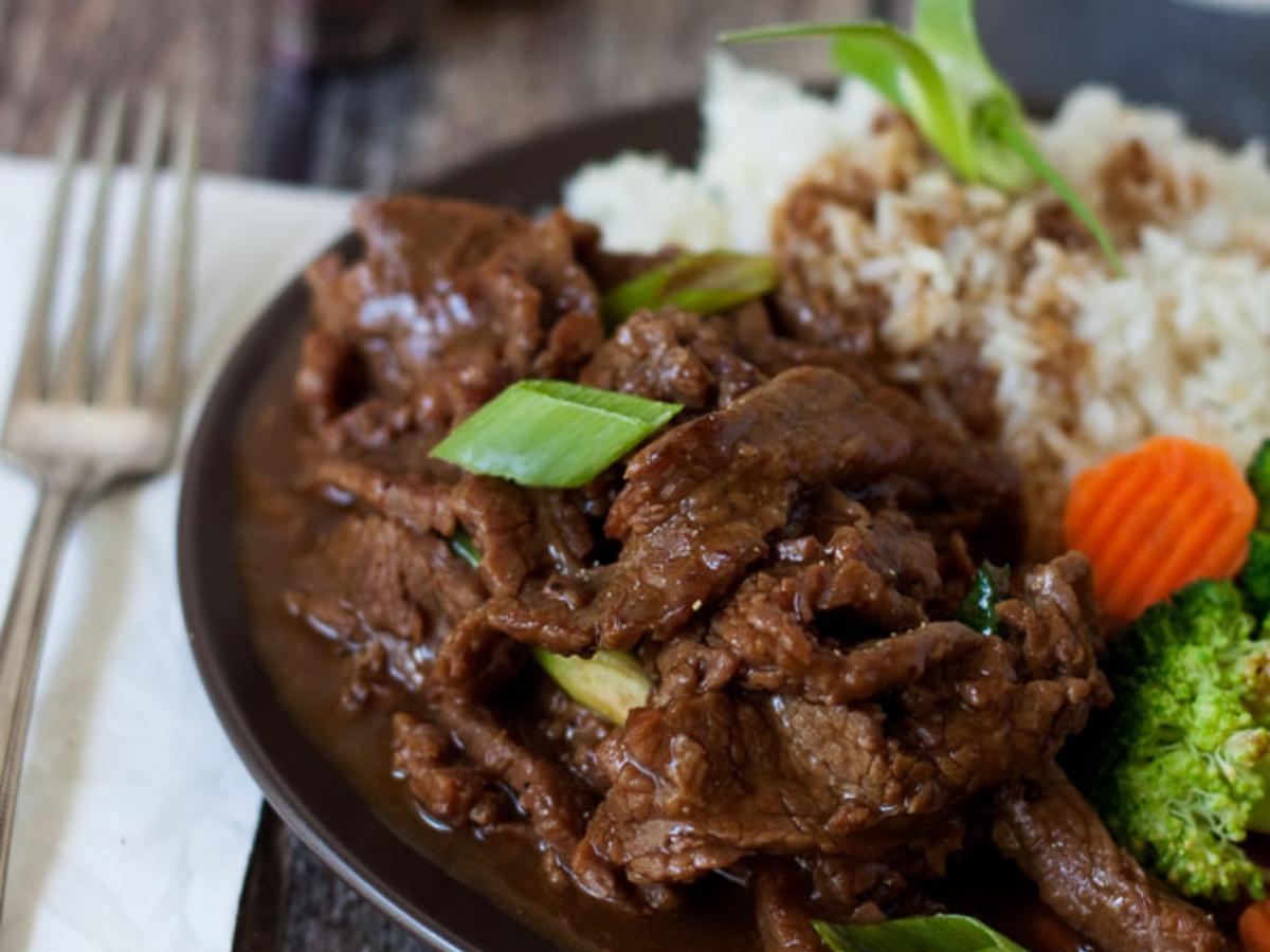 Pressure Cooker Mongolian Beef Healthy Recipe