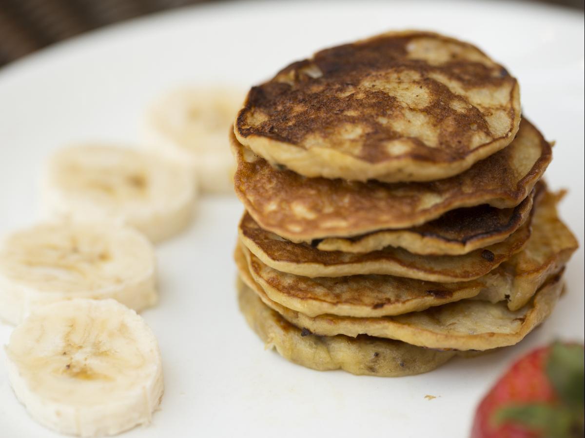 Protein Banana Egg Pancakes Healthy Recipe