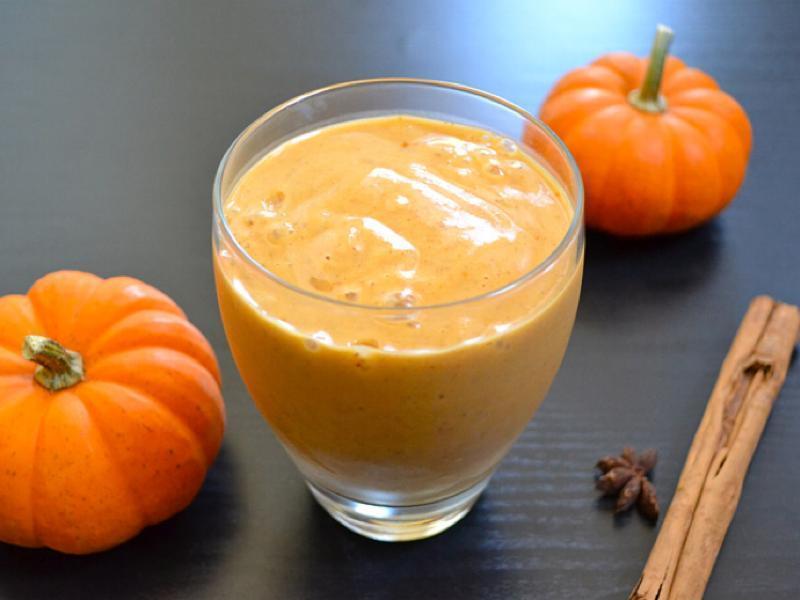 Pumpkin Coconut Paleo Smoothie Healthy Recipe