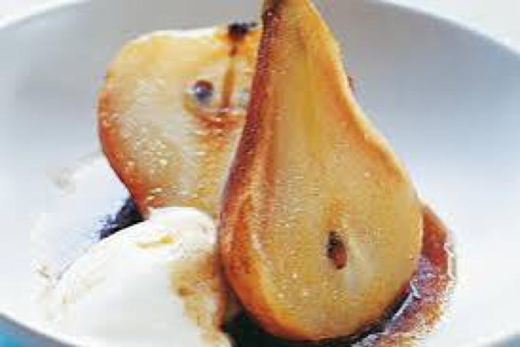 Quick Baked Pears Healthy Recipe