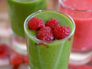 Raspberry Frosty Blended Salad Healthy Recipe