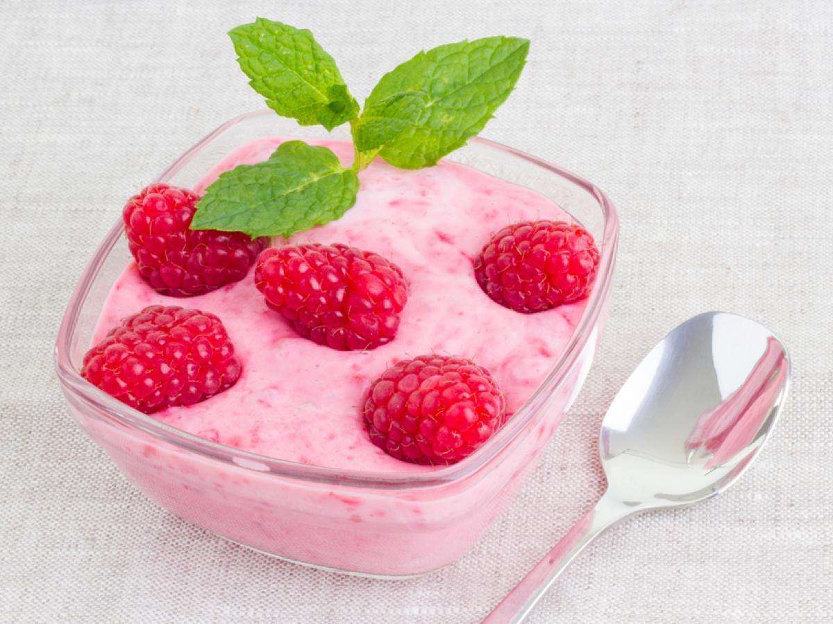 Raspberry greek yogurt Healthy Recipe