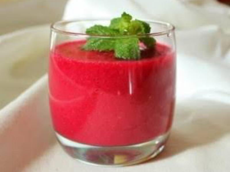 Red Passion Smoothie Healthy Recipe