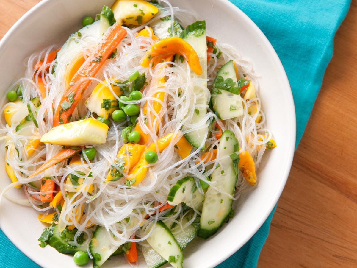Rice Noodle Salad With Mango Healthy Recipe