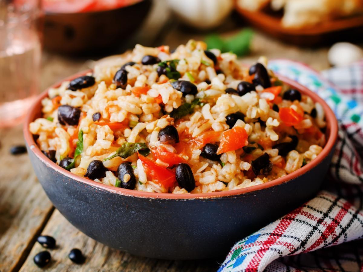 Rice with Black Beans Healthy Recipe