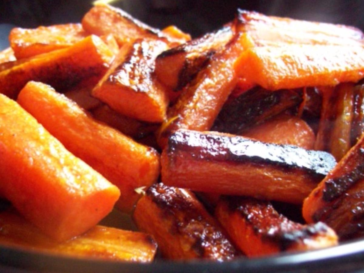 Roasted Carrots Healthy Recipe