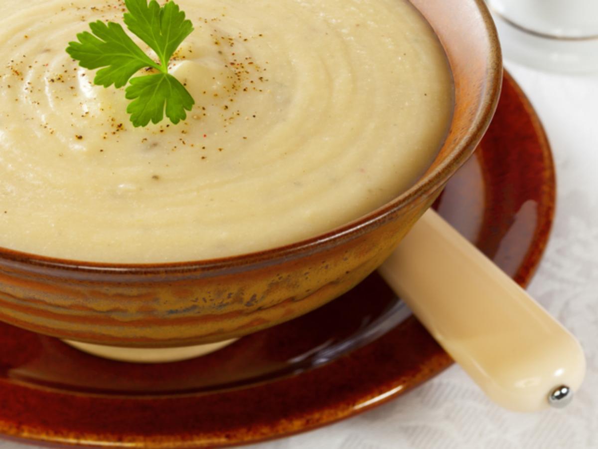 Roasted Cauliflower and Cheddar Soup Healthy Recipe