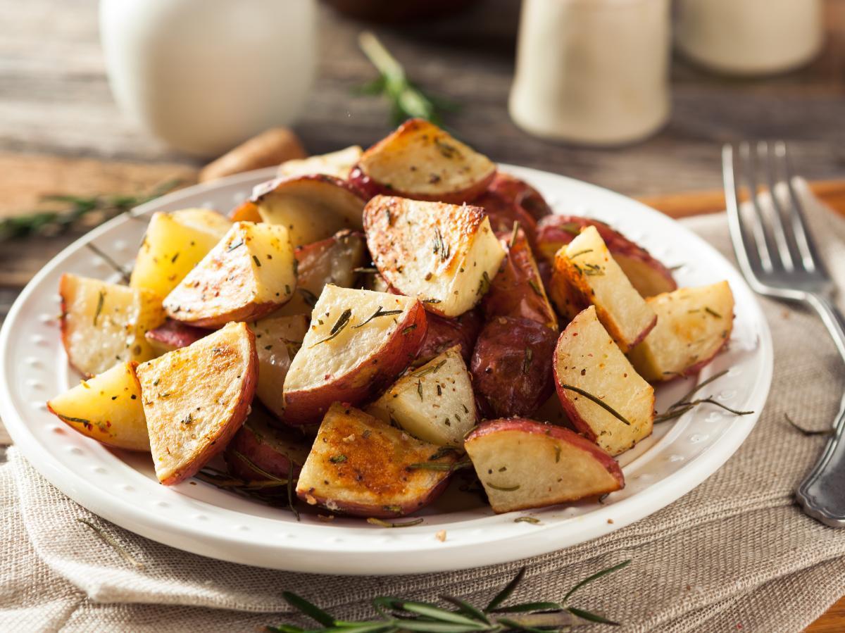 Roasted Deviled Potatoes Healthy Recipe
